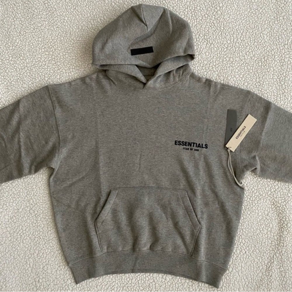 Men’s Fear of God Hoodie, Dark Oatmeal, NWT - Picture 3 of 11